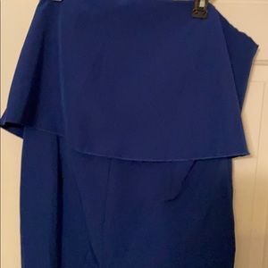 Royal blue, sleeveless jumpsuit